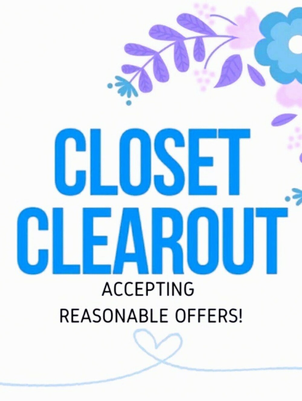 Closet Clean Out